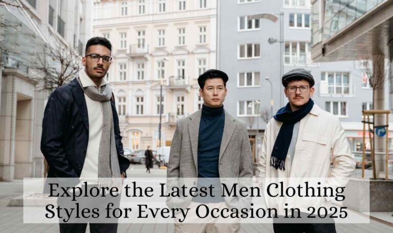 Explore the Latest Men Clothing Styles for Every Occasion in 2025