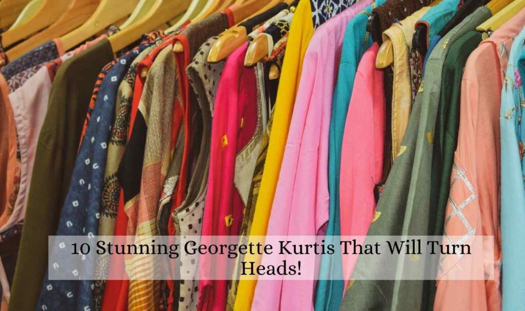 10 Stunning Georgette Kurtis That Will Turn Heads!