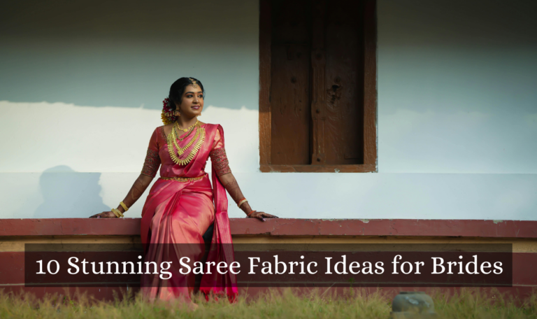 10 Stunning Saree Fabric Ideas for Brides: Perfect Engagement Looks