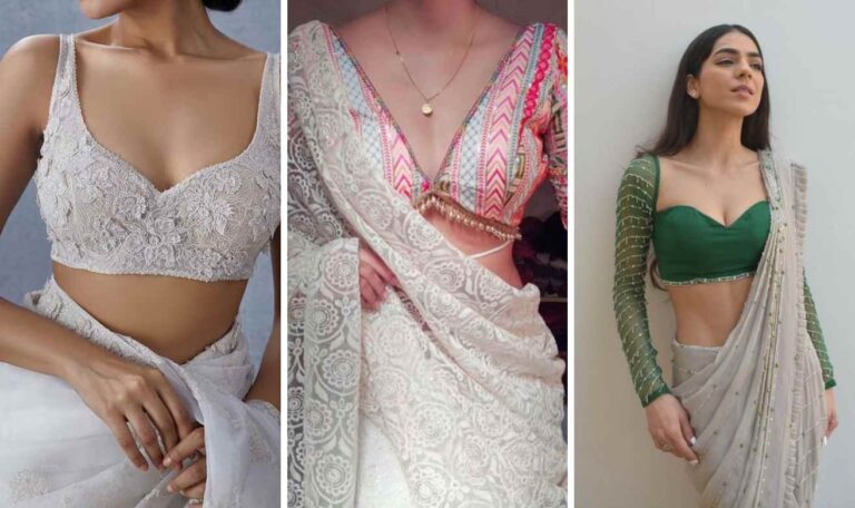 25 Stylish and Latest Blouse Designs for Silk Sarees You’ll Love to Flaunt