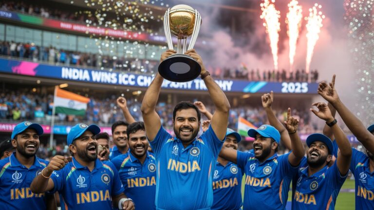 India Wins ICC Champions Trophy 2025 | A Historic Triumph for Team India